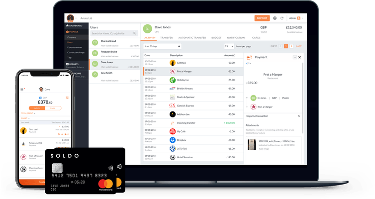 Soldo obtiene $ 61M Serie B por su plataforma de "gestión de gastos" para empresas