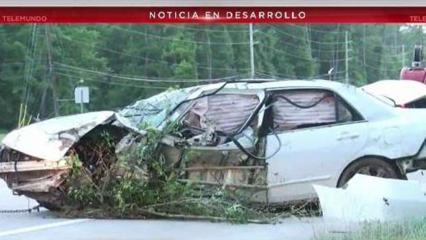 [TLMD - Houston] Lo encuentran vivo días después de accidente de auto