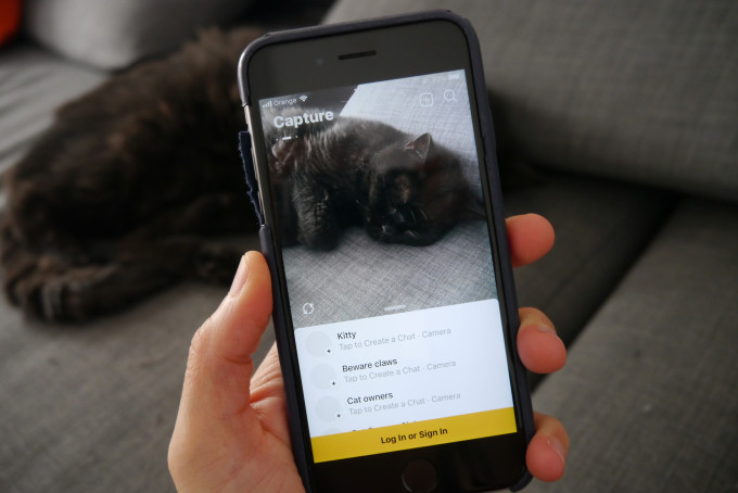 Aplicación de captura Aplicación de captura