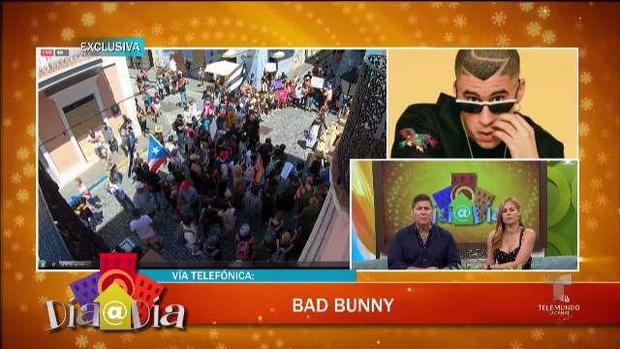 [TLMD - PR] Exclusiva: Bad Bunny ofrece detalles de la manifestación