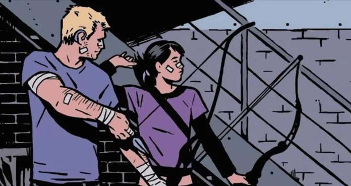 Kate Bishop Jóvenes Vengadores MCU - Hawkguy