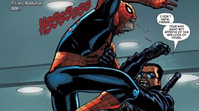 Blade MCU Crossover - Spider-Man