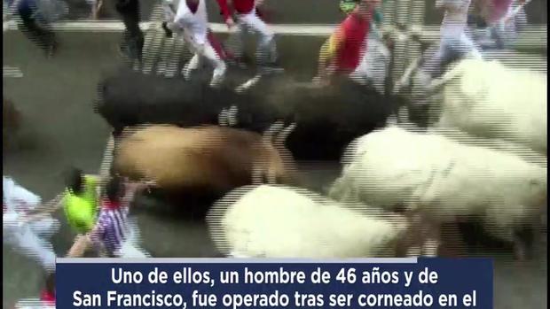 Los encierros de San Fermín: dos estadounidenses entre heridos en celebración anual 
