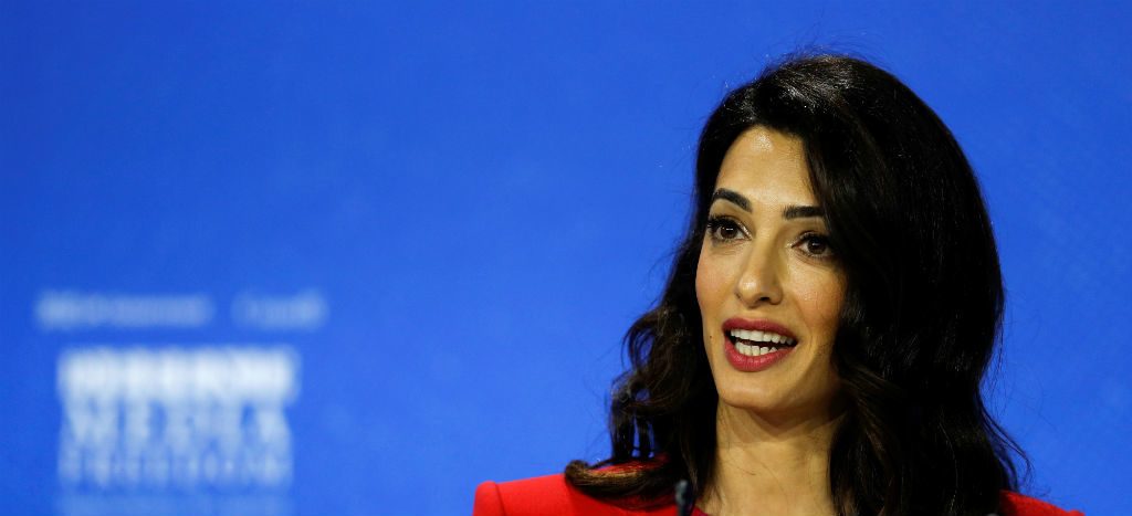 Amal Clooney critica a los líderes del mundo por “encogerse de hombros” ante el asesinato de Khashoggi