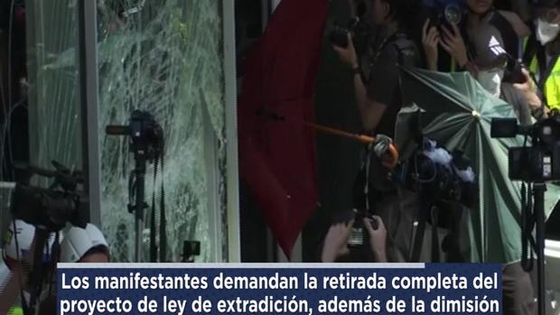 Manifestantes en Hong Kong vuelven a tomar las calles