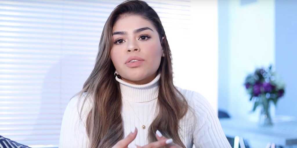 Fernanda Flores de prometidos en 90 dias