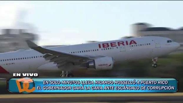 [TLMD - PR] Rosselló llega a la isla