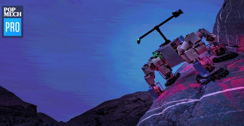 La NASA está construyendo una familia de robots de escalada en acantilados