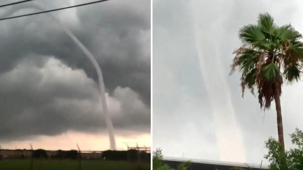 [TLMD - LV] Captado en video: impresionante y peligrosa tromba marina en Nueva Orleans