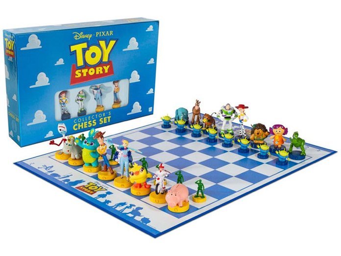 juego de ajedrez de cuentos de juguete