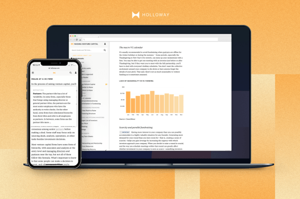 Holloway lanza guías de inicio en profundidad, tiene como objetivo reescribir la publicación con $ 4.6M de NYT, tecnología VC