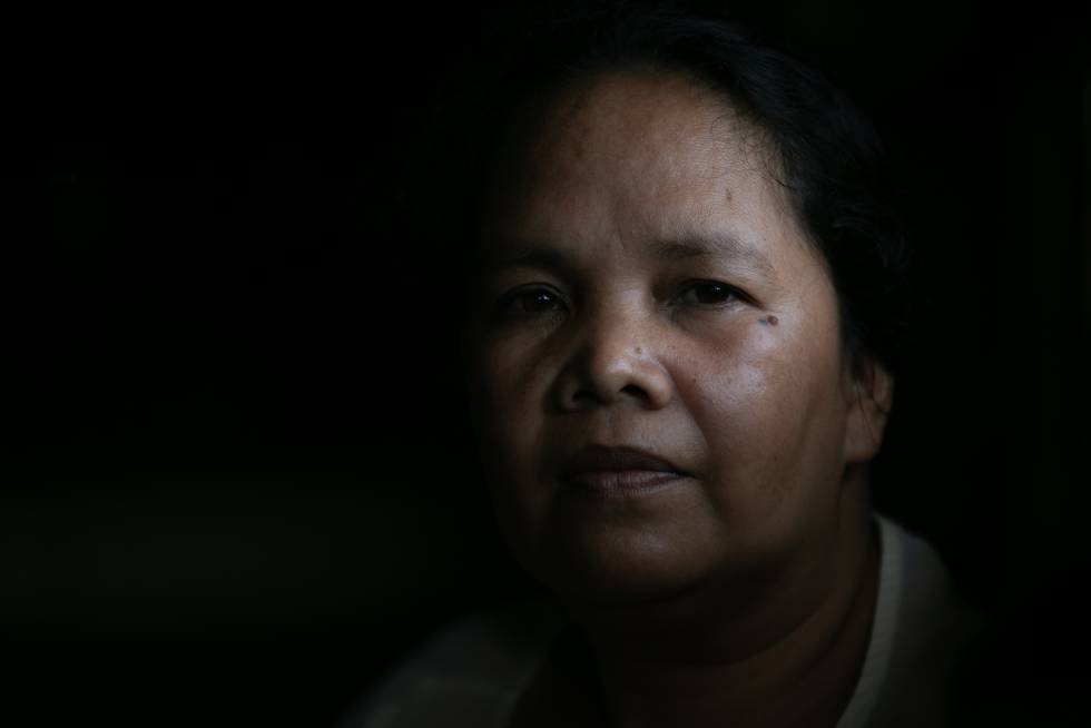 La ecologista filipina Marcie Sanduan.