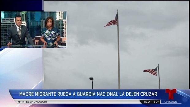 [TLMD - LV] Madre imploraba que la dejaran cruzar a EEUU