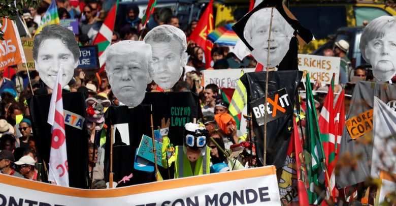 En medio de tensiones y protestas, inicia la cumbre del G7 en Biarritz
