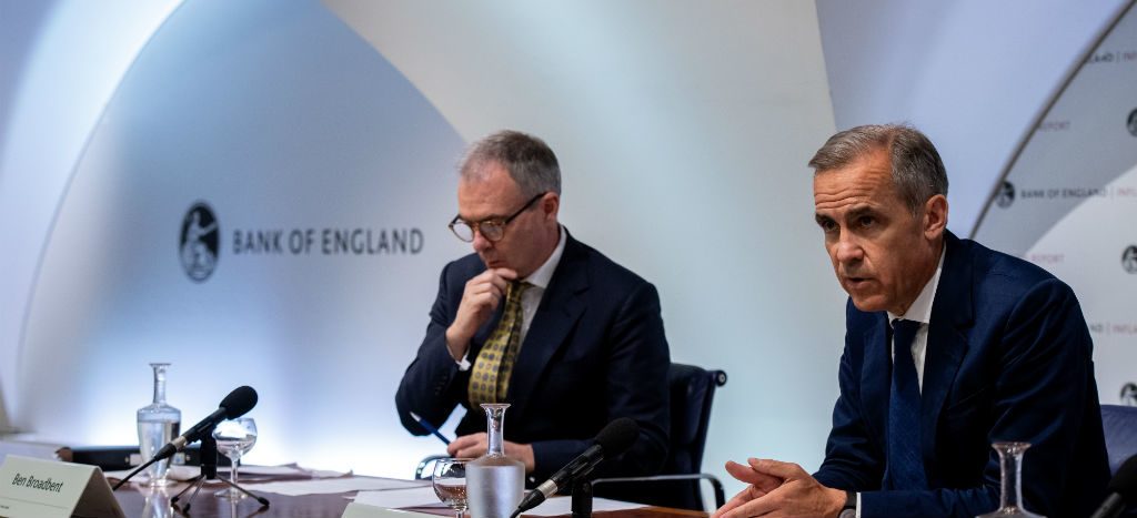 Banco de Inglaterra baja el pronóstico de crecimiento