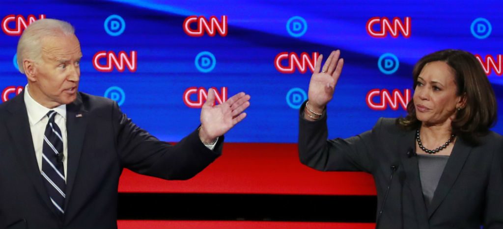 Críticas a Biden fueron centro de debate demócrata