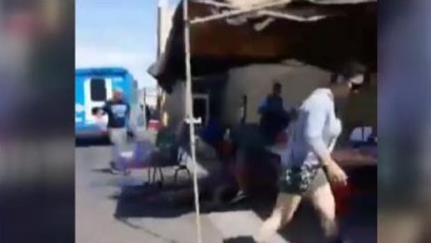 [TLMD - El Paso] Heroína captada en acción durante matanza de El Paso