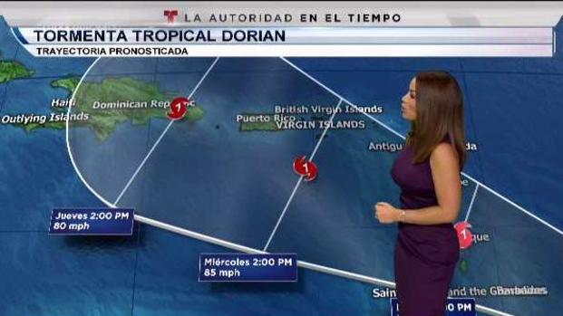 [TLMD - PR] Tormenta Dorian podría convertirse en huracán la próxima semana