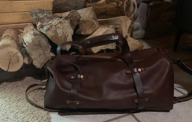 El bolso de cuero Weekender de WP Standard está hecho para la vida