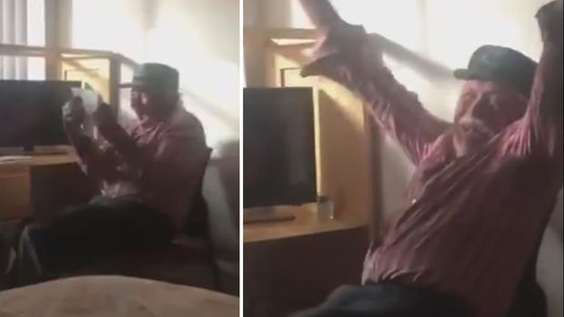 [TLMD - NATL] Emotivo video: abuelito recibe la ciudadanía tras 19 años en EEUU