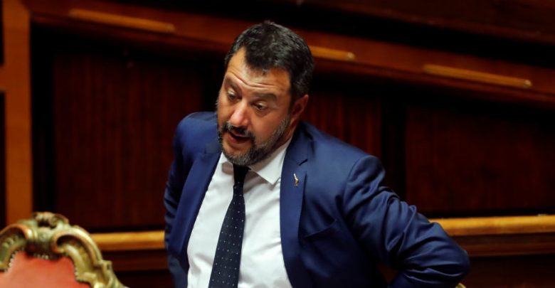 Italia: Salvini presenta moción de censura contra primer ministro italiano y llama a elecciones