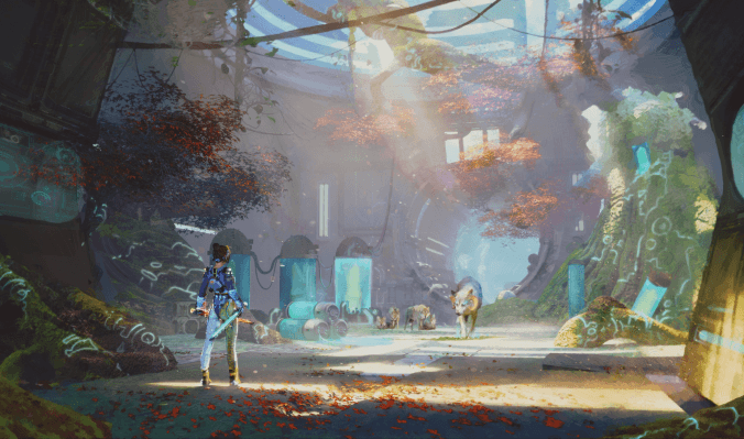 La última apuesta de realidad virtual de YC es un equipo que construye un MMO de anime cyberpunk