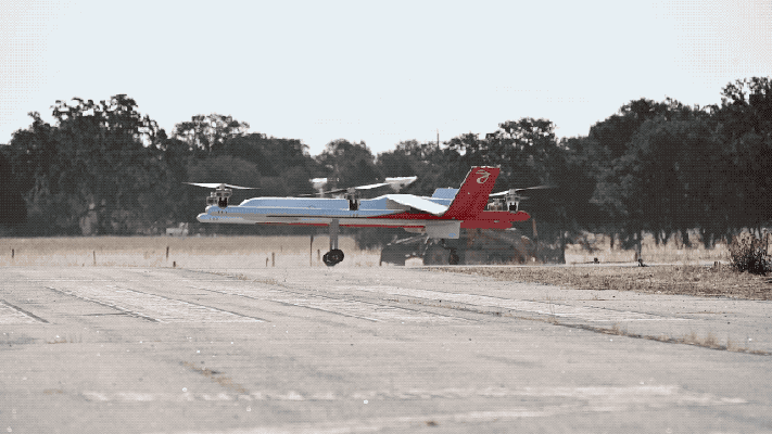 La empresa autónoma de transporte aéreo Elroy Air completa los primeros vuelos de gran carga VTOL