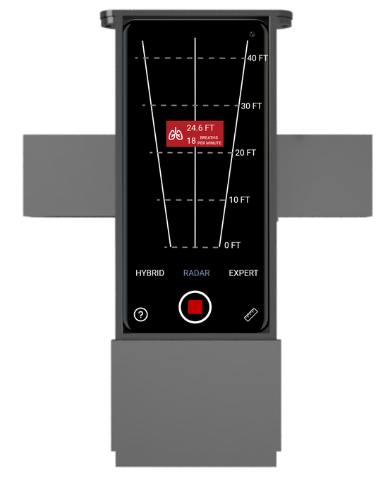 Modo de respiración del dispositivo Lumineye