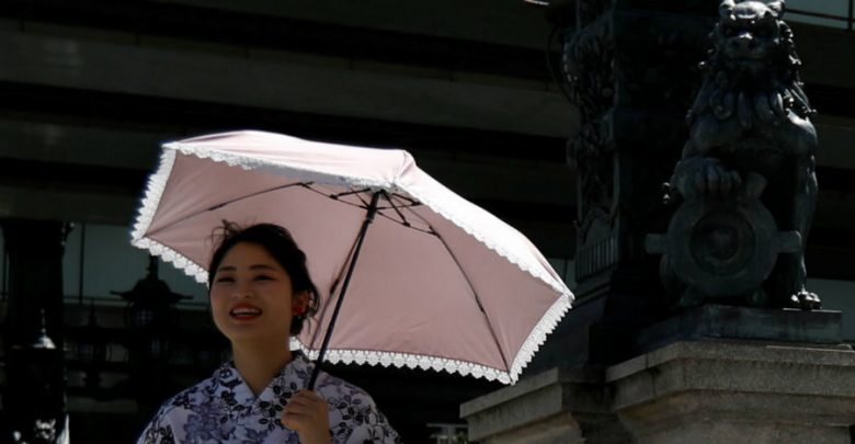 Mueren 57 personas por ola de calor de Japón