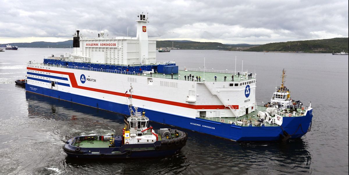 Rusia está navegando un & # 039; Chernobyl flotante & # 039; En el ártico
