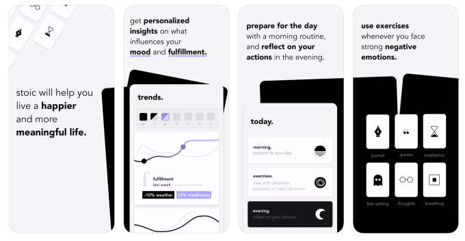 Capturas de pantalla estoicas