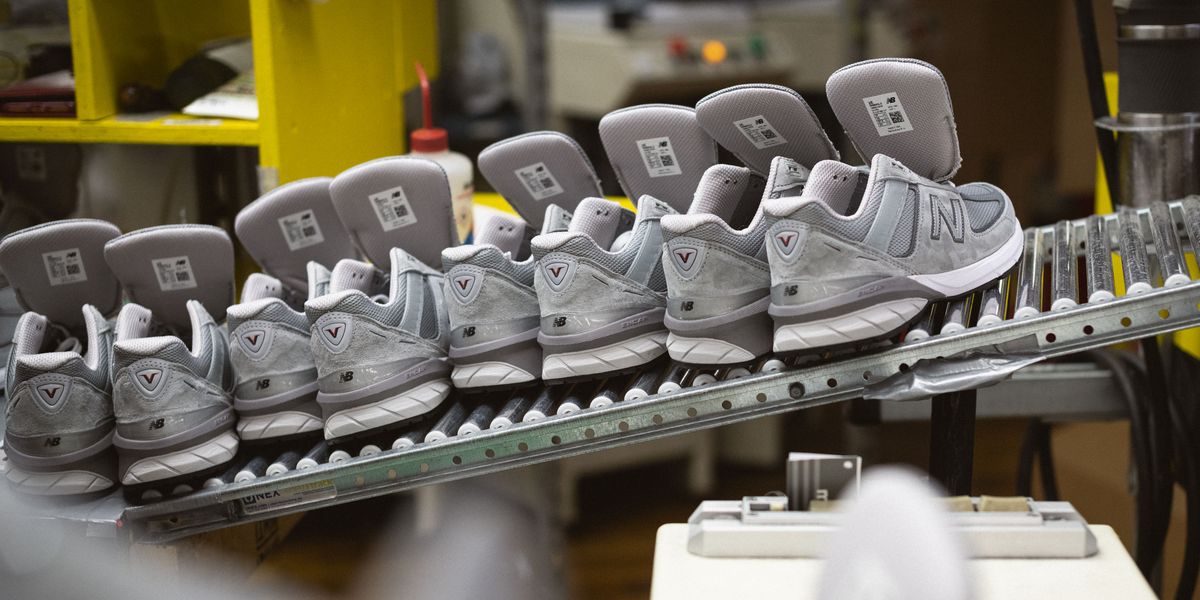 Todo lo que entra en hacer una zapatilla New Balance