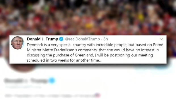 [TLMD - LV] Trump suspende reunión con premier danesa por negarse a vender Groenlandia