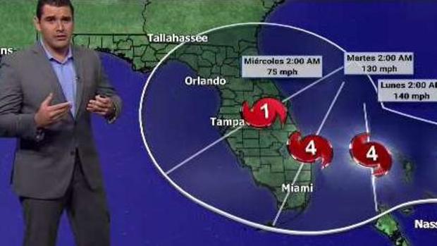 ¿Qué significa el cono de trayectoria de Dorian?