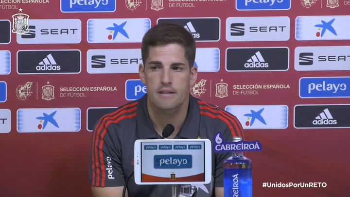 Primera rueda de prensa de Robert Moreno