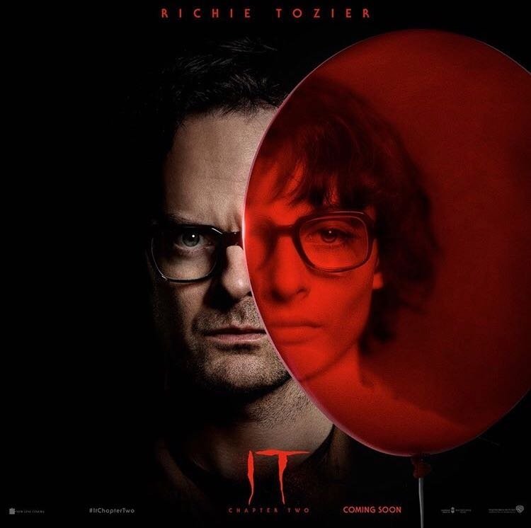 Es el capítulo dos Richie Tozier póster 2019