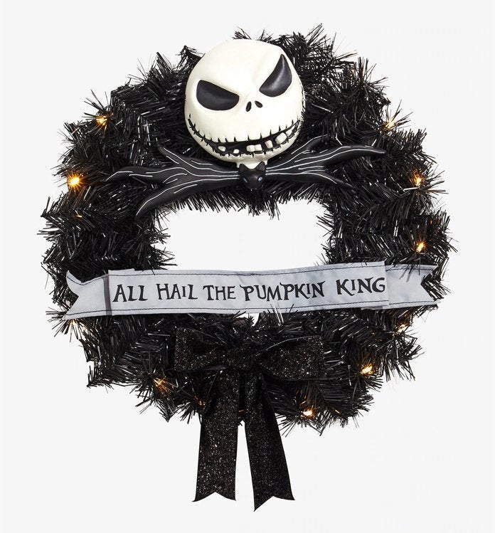 la corona de pesadilla antes de navidad