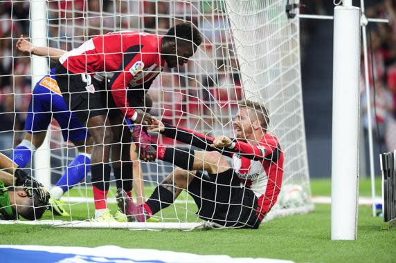 Iker Muniain marcó el segundo gol ante el Alavés