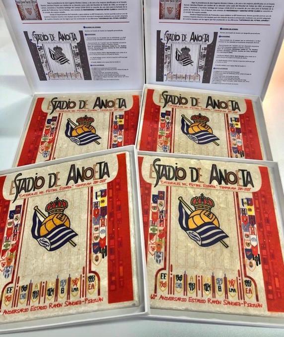 Obsequio del Sevilla a la Real Sociedad