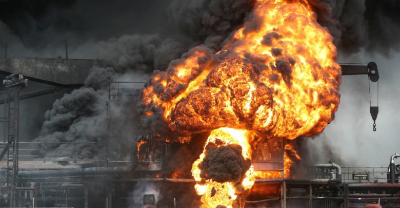 18 heridos tras explosión de buque de Corea del Sur