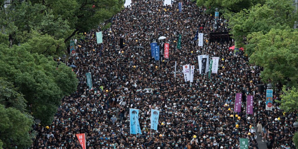 7 maneras en que los manifestantes de Hong Kong utilizaron hacks de baja tecnología para defenderse