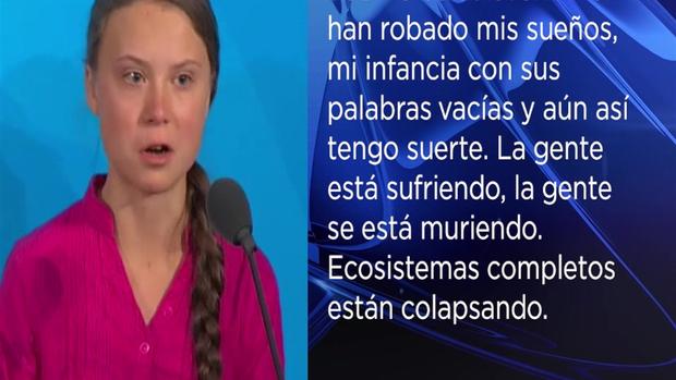 [TLMD - NATL] Greta Thunberg habla ante cumbre por cambio climático en la ONU