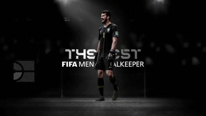 Alisson se lleva el premio The Best al mejor portero de la FIFA 2019 Alisson se lleva el premio The Best al mejor portero de la FIFA 2019