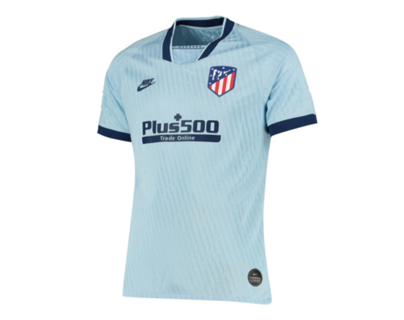 El Atlético de Madrid presentó su tercera equipación.