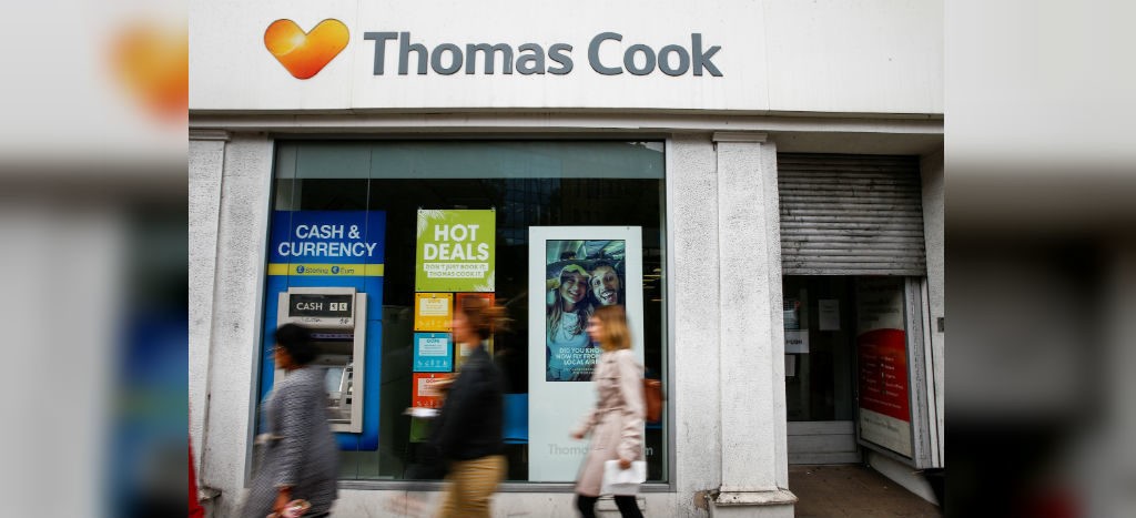 El gigante británico de viajes Thomas Cook se declara en quiebra tras fracasar las negociaciones de su deuda
