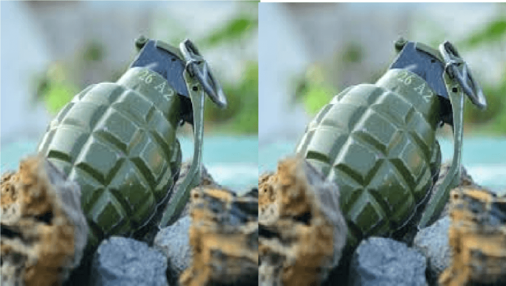 Hallan granada en mochila de un niño, se la encontró en un campo de tiro militar