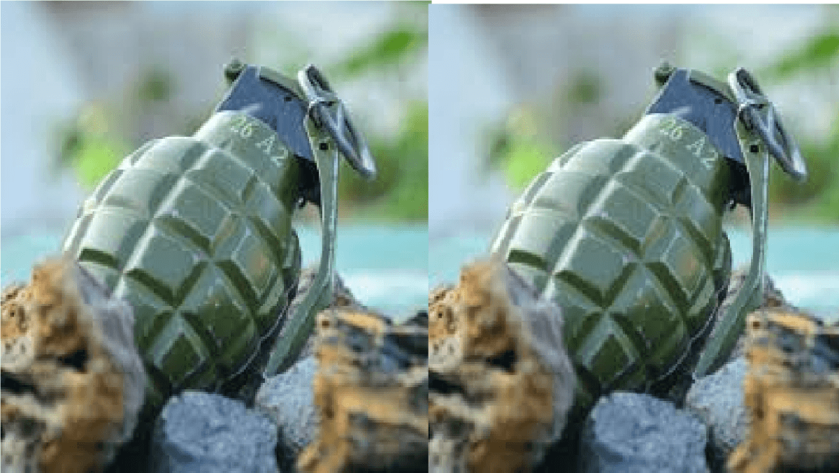 Hallan granada en mochila de un niño, se la encontró en un campo de tiro militar