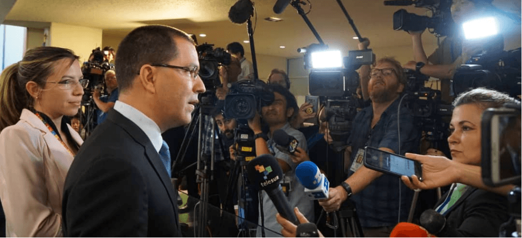 Hay un “golpe de Estado en marcha” en Venezuela: Canciller Arreaza en la ONU