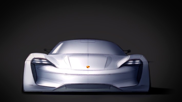 La evolución totalmente eléctrica de Porsche: del boceto al concepto de Misión E a Porsche Taycan