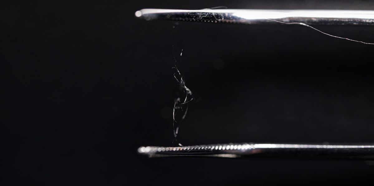 La seda de la araña artificial podría ser lo suficientemente fuerte como para reemplazar el plástico